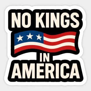 No-kings-in-america Sticker